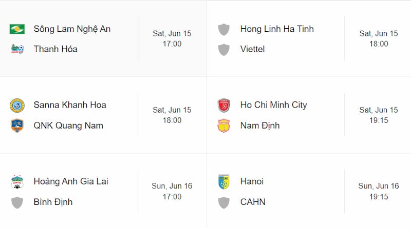 Lịch sử hình thành giải đấu hàng đầu quốc gia V League